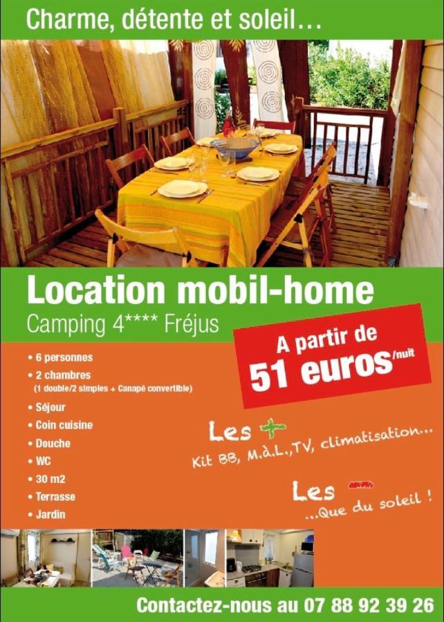Campsite Charmant Mobilhome - 2 Chambres - Camping 4 Etoiles 4*